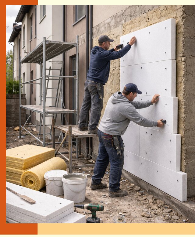 Утепление таунхауса с гарантией комфорта в Елабуге