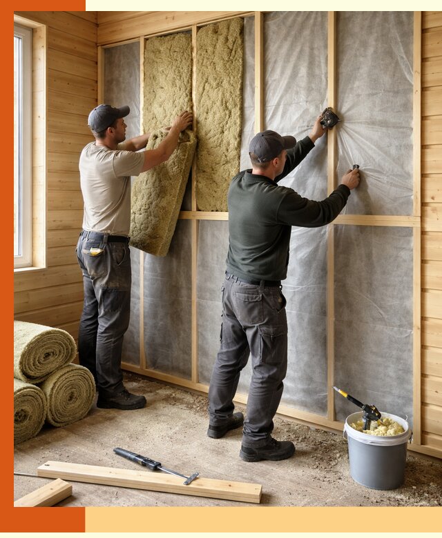 Утепление дома из минибруса в Елабуге: комплексные теплоизоляционные работы