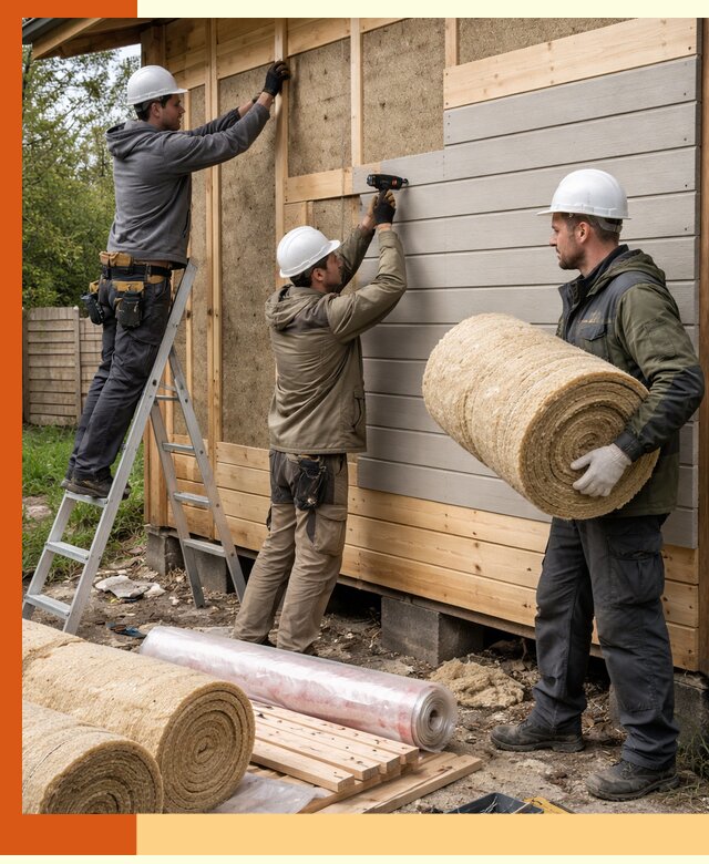 Утепление бани снаружи в Елабуге профессионально и надежно
