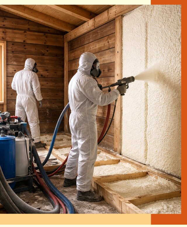 Утепление бани ппу в Елабуге под ключ от 4254 руб./м2 | ТепломастерЛбг - напыление и монтаж ппу