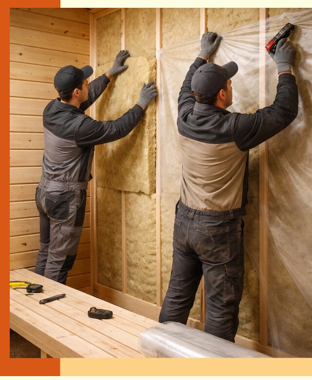 Профессиональное утепление сауны в Елабуге с гарантиями качества