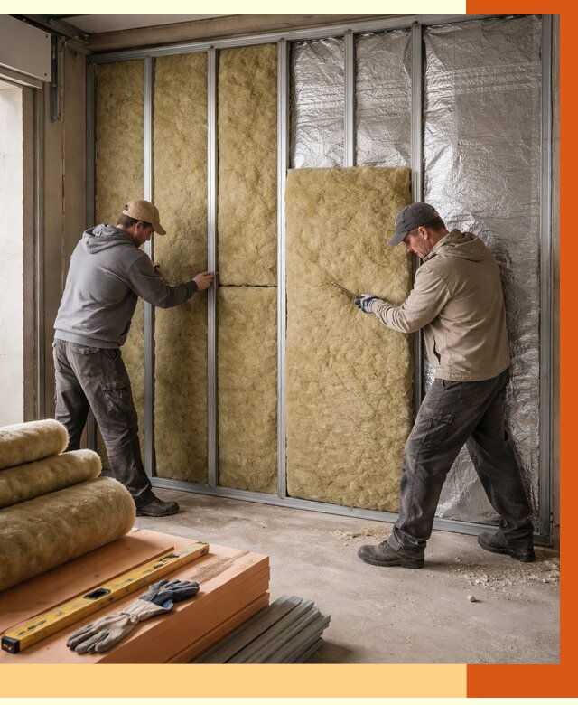 Утепление гаража изнутри в Елабуге от 7596 руб/м2 — работы и цена | ТепломастерЛбг