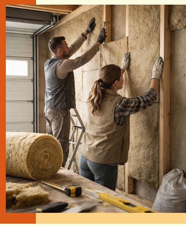 Утепление гаража изнутри в Елабуге: быстро и надежно