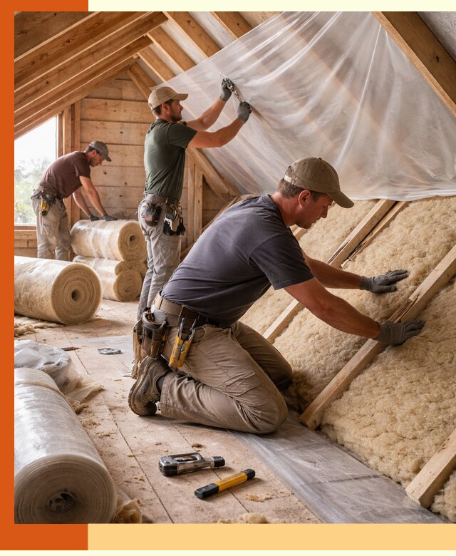 Утепление крыши изнутри в Елабуге: профессионально и надежно