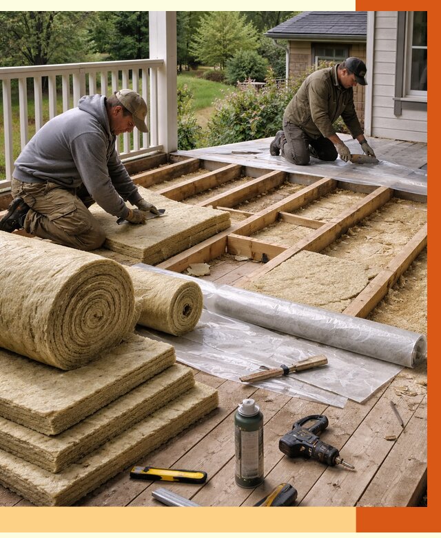 Утепление террасы в Елабуге от 4254 руб./м2 — утеплить террасу под ключ | ТепломастерЛбг