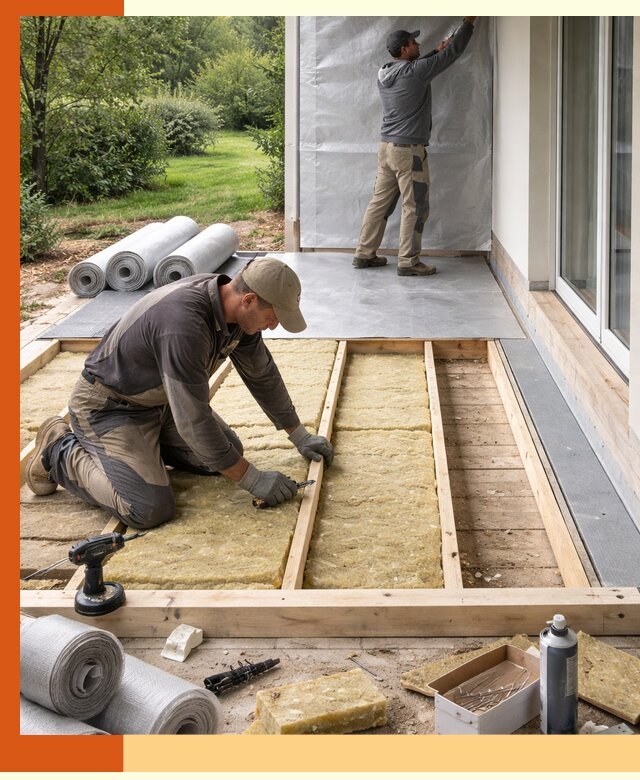 Утепление террасы в Елабуге — тепло и защита круглогодично