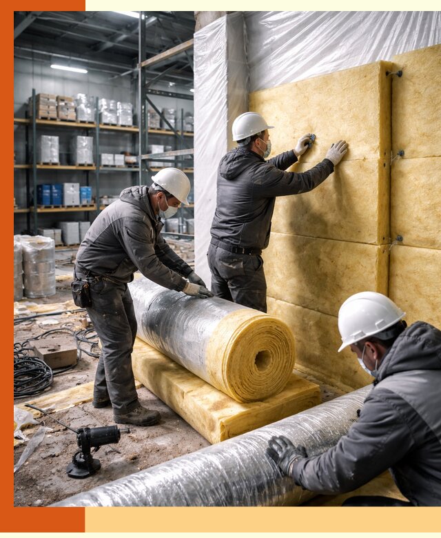 Утепление склада химсырья в Елабуге: безопасная и эффективная изоляция