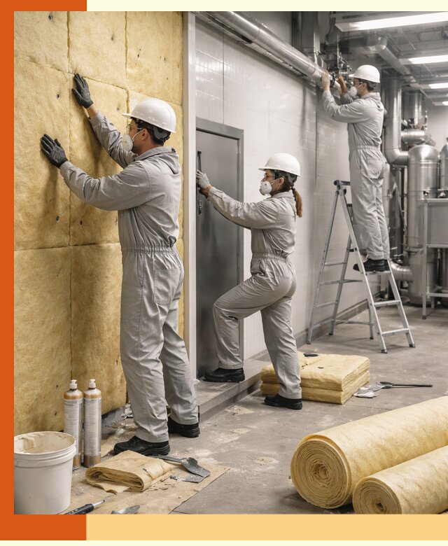 Утепление пищевого цеха под ключ в Елабуге