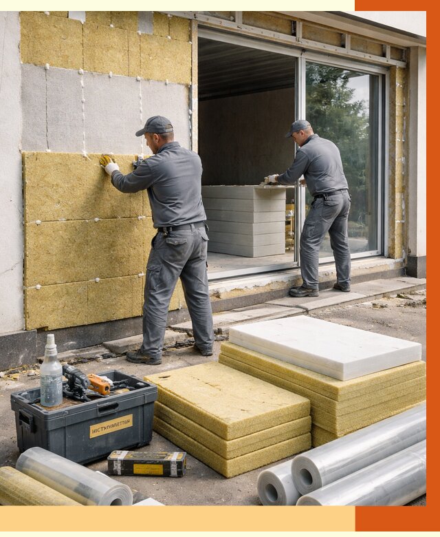 Утепление торгового павильона в Елабуге от 14686 руб./м² под ключ | ТепломастерЛбг