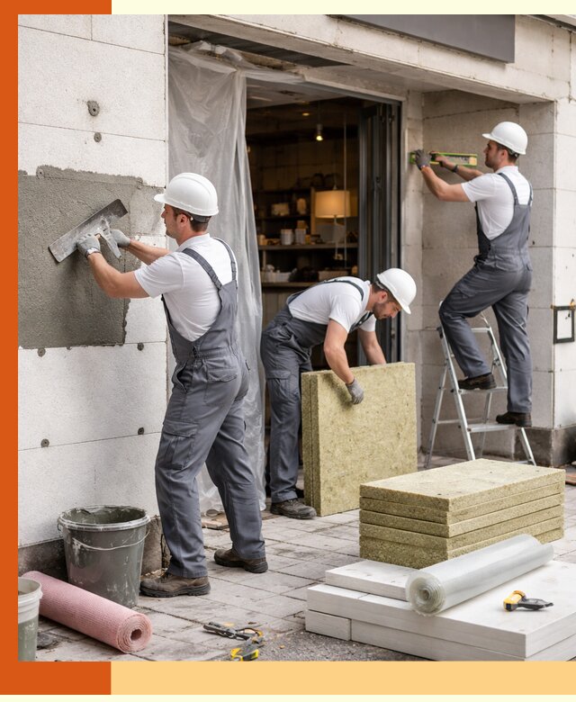 Утепление кафе в Елабуге: профессиональная теплоизоляция и монтаж