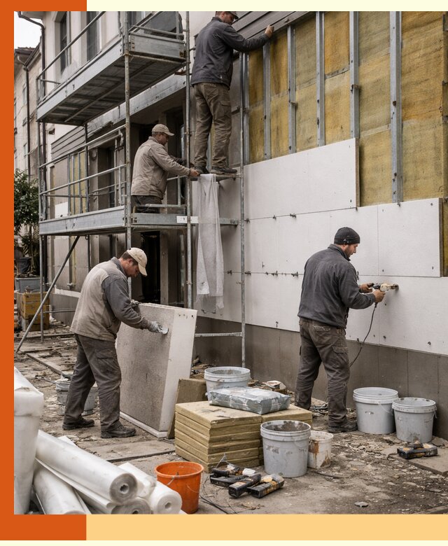 Утепление гостиницы под ключ в Елабуге с гарантией качества