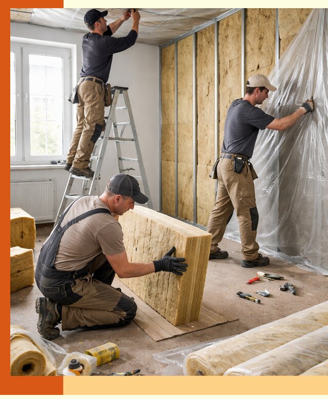 Утепление офисных помещений под ключ в Елабуге