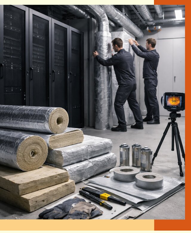 Утепление серверной в Елабуге от 8609 руб./м² — комплексно под ключ | ТепломастерЛбг