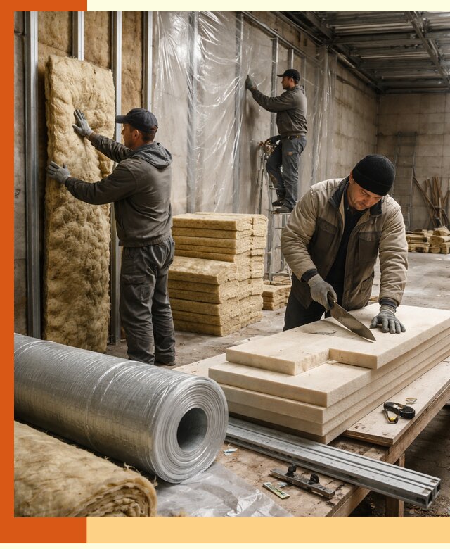 Утепление торгового склада в Елабуге с энергоэффективными решениями