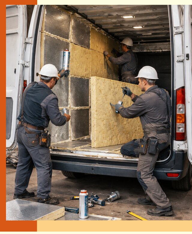 Утепление фургона-рефрижератора в Елабуге для сохранения температуры