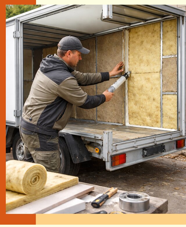 Профессиональное утепление прицепа в Елабуге для любых условий