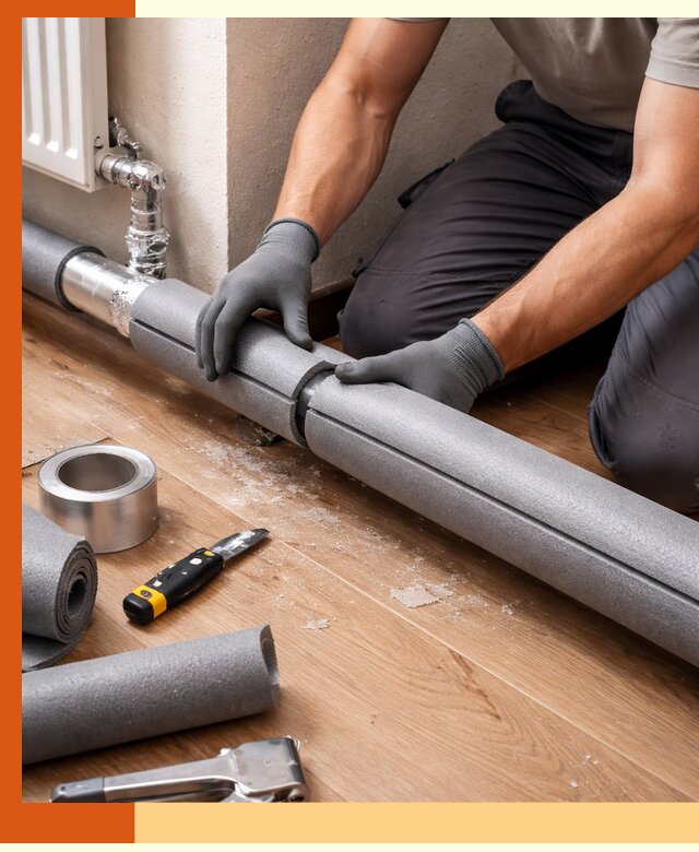 Утепление труб отопления в Елабуге: теплоизоляция и защита сети