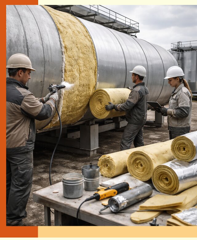 Утепление цистерны в Елабуге — утеплители и монтаж под ключ