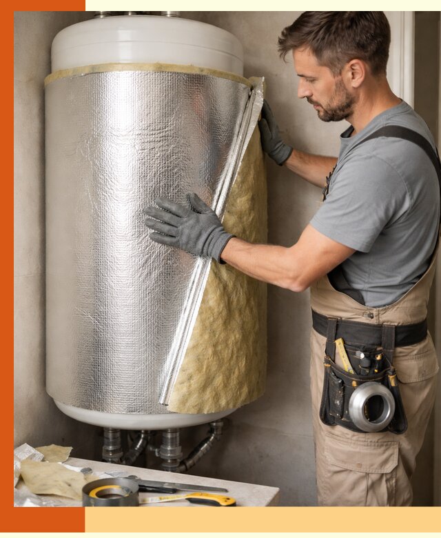 Утепление бойлера в Елабуге для снижения теплопотерь и экономии энергии