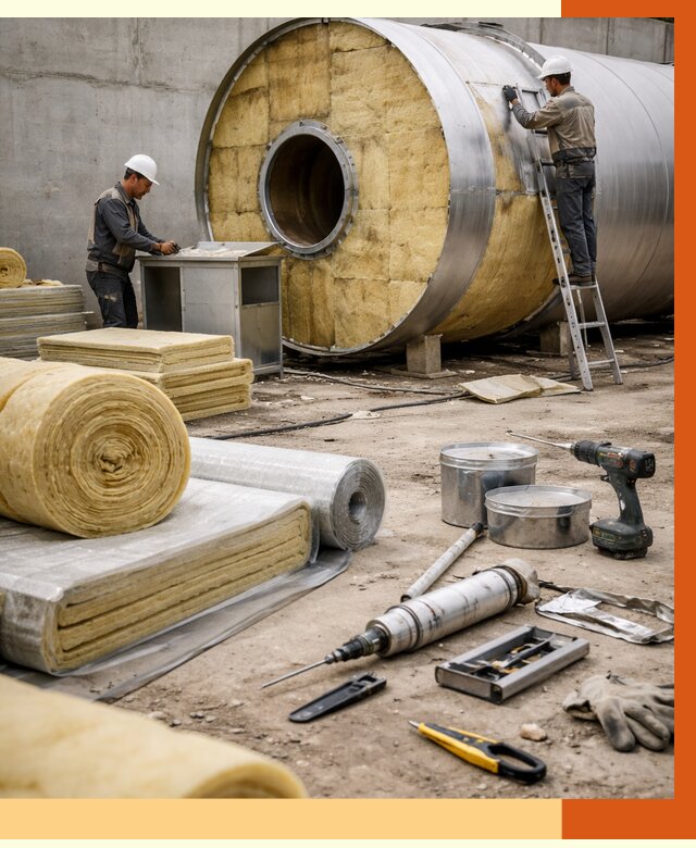 Утепление резервуара с топливом в Елабуге от 27852 руб. под ключ | ТепломастерЛбг