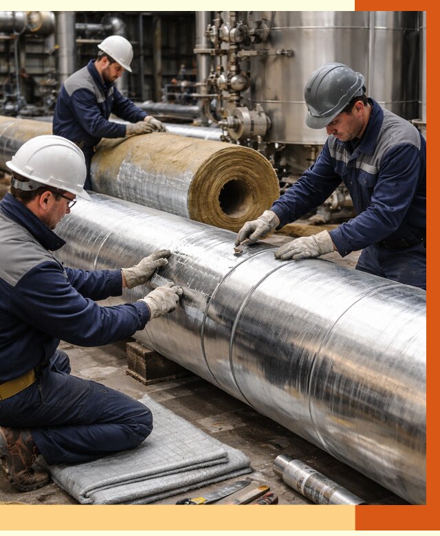 Утепление технологического оборудования в Елабуге от 4254 руб. за м2 | ТепломастерЛбг