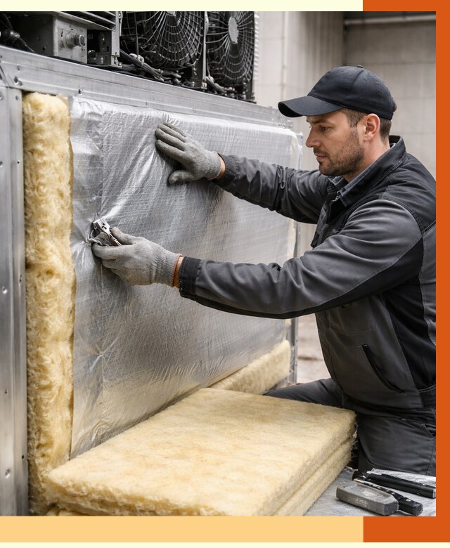 Утепление холодильного агрегата в Елабуге от 8609 руб. под ключ | ТепломастерЛбг