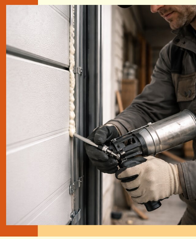 Заполнение пустот ворот в Елабуге профессионально и герметично