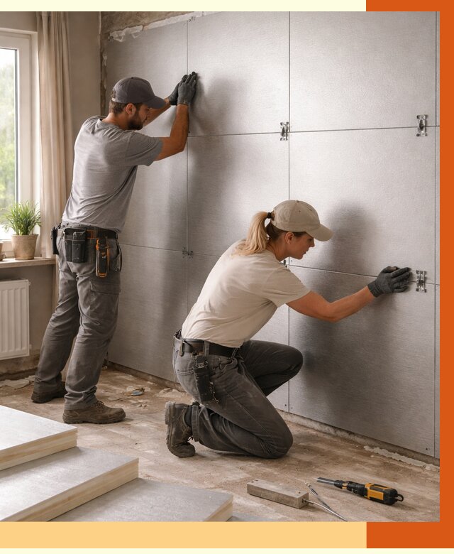 Утепление PIR панелями в Елабуге от 4254 руб. под ключ | ТепломастерЛбг