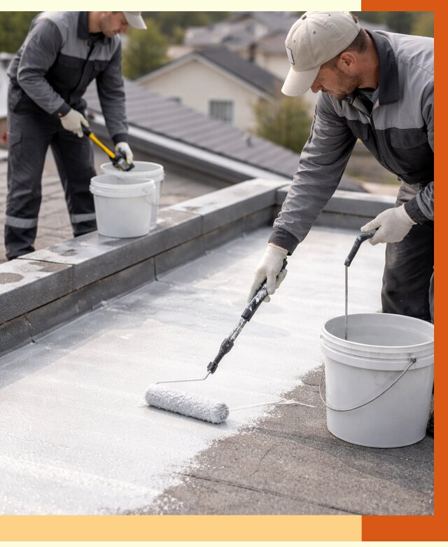 Утепление кровли жидкой теплоизоляцией в Елабуге от 2178 руб./м2 | ТепломастерЛбг