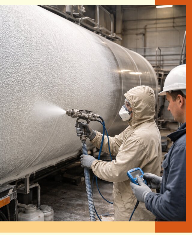 Утепление автоцистерны жидкой теплоизоляцией в Елабуге от 14686 руб. под ключ | ТепломастерЛбг