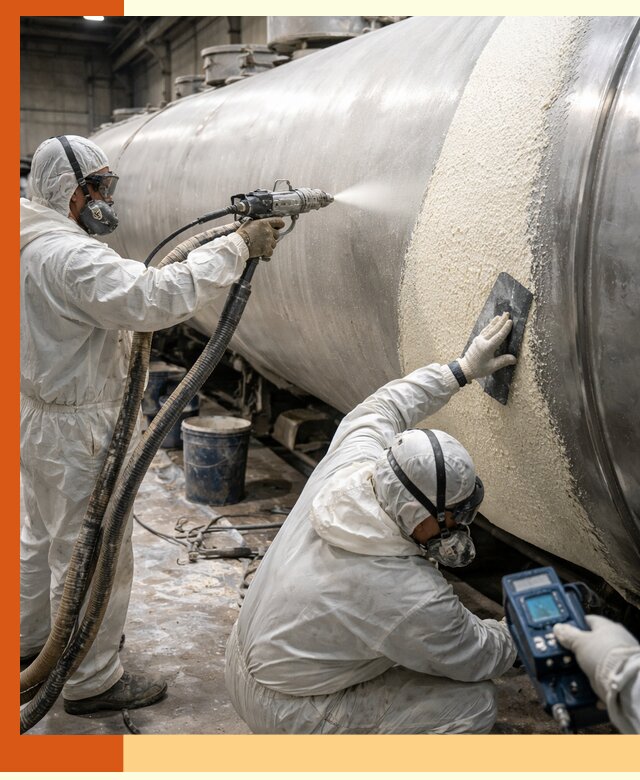 Утепление автоцистерн жидкой теплоизоляцией в Елабуге