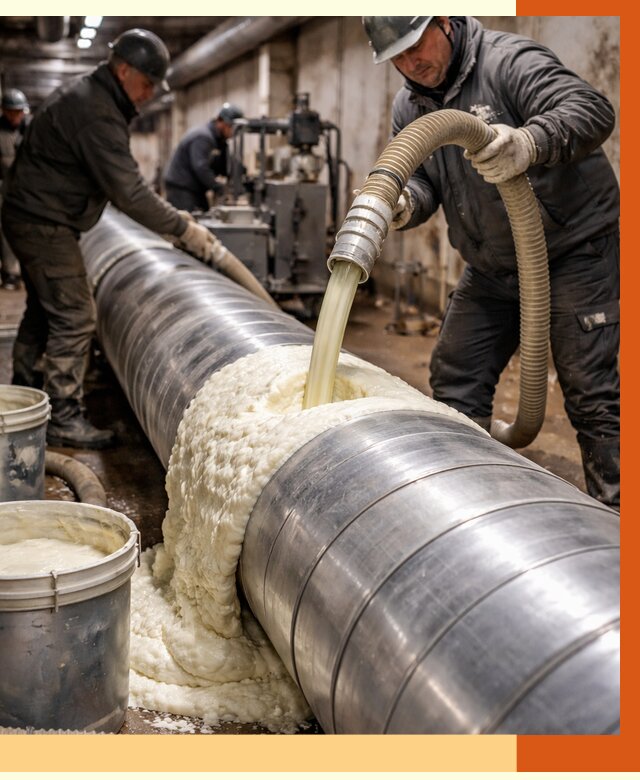 Утепление теплотрассы жидкой теплоизоляцией в Елабуге от 4254 руб. | ТепломастерЛбг