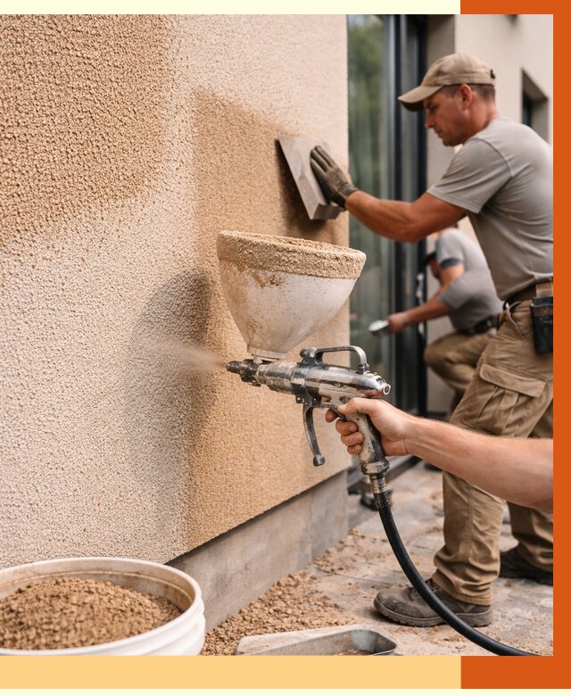 Утепление фасада жидкой пробкой в Елабуге от 4861 руб./м² под ключ | ТепломастерЛбг