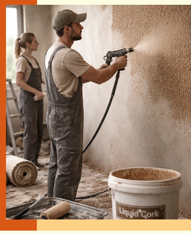 Утепление стен жидкой пробкой в Елабуге эффективное и долговечное