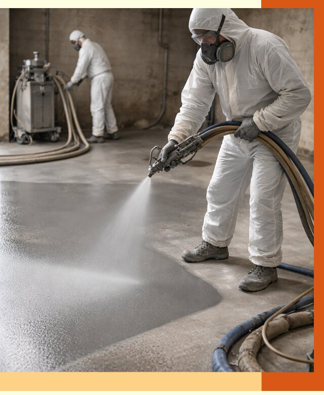 Гидроизоляция полимочевиной в Елабуге от 8609 руб/м² — напыление полимерной гидроизоляции | ТепломастерЛбг