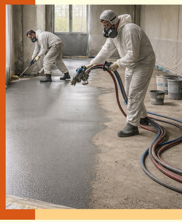 Гидроизоляция полимочевиной полов и конструкций в Елабуге