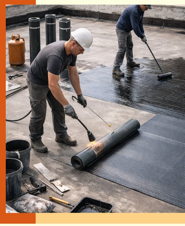 Гидроизоляция кровли в Елабуге — надежная защита от протечек