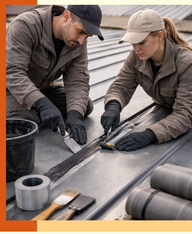 Гидроизоляция фальцевой кровли в Елабуге качественно и надежно