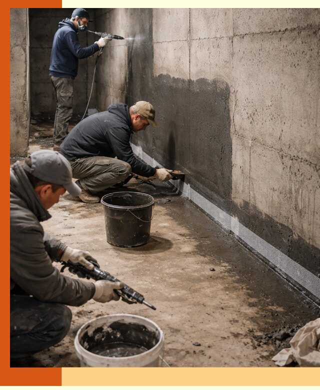 Гидроизоляция подвала в Елабуге — комплексная защита от влаги