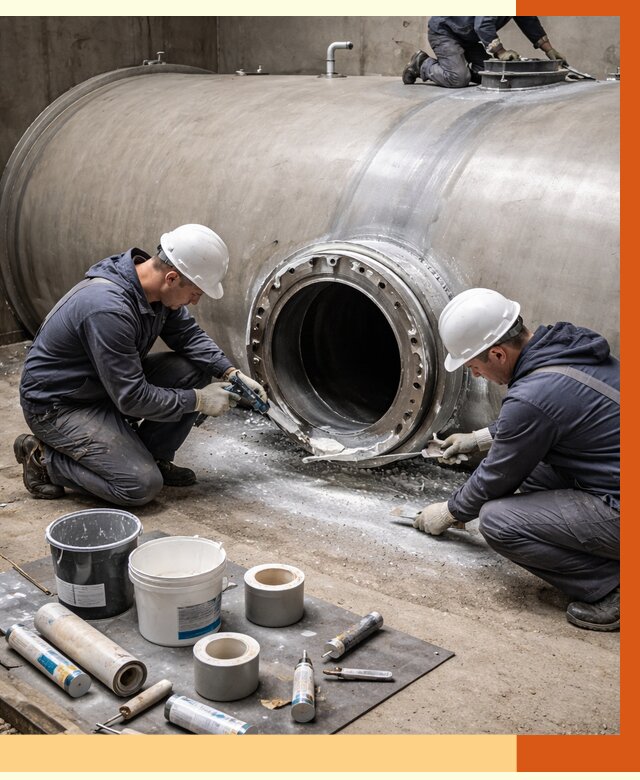 Гидроизоляция резервуара с топливом в Елабуге от 75960 руб. под ключ | ТепломастерЛбг