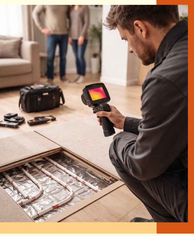 Тепловизионное обследование теплого пола в Елабуге от 4558 руб. — ТепломастерЛбг
