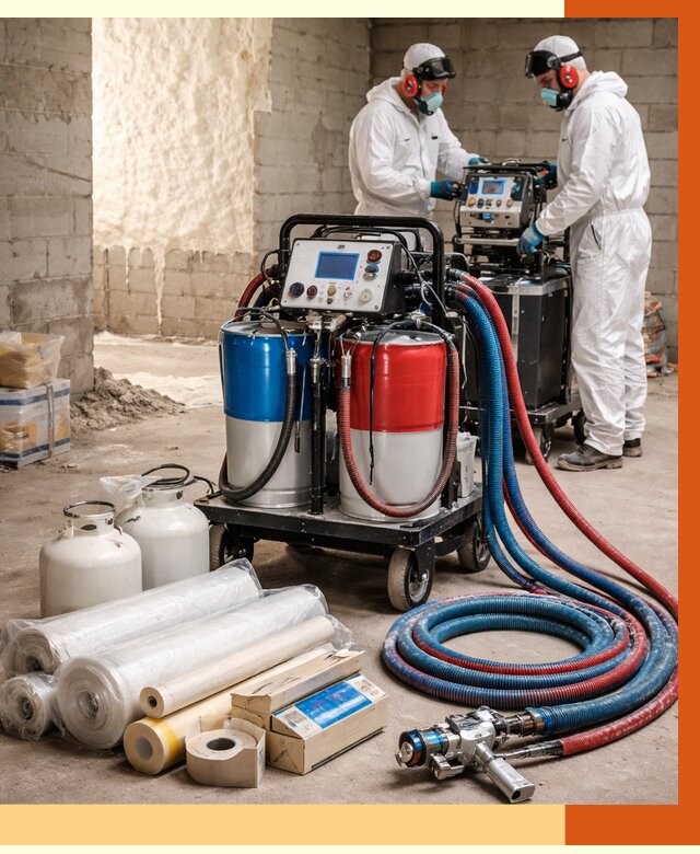 Аренда установки для напыления ППУ в Елабуге от 35448 руб. | ТепломастерЛбг