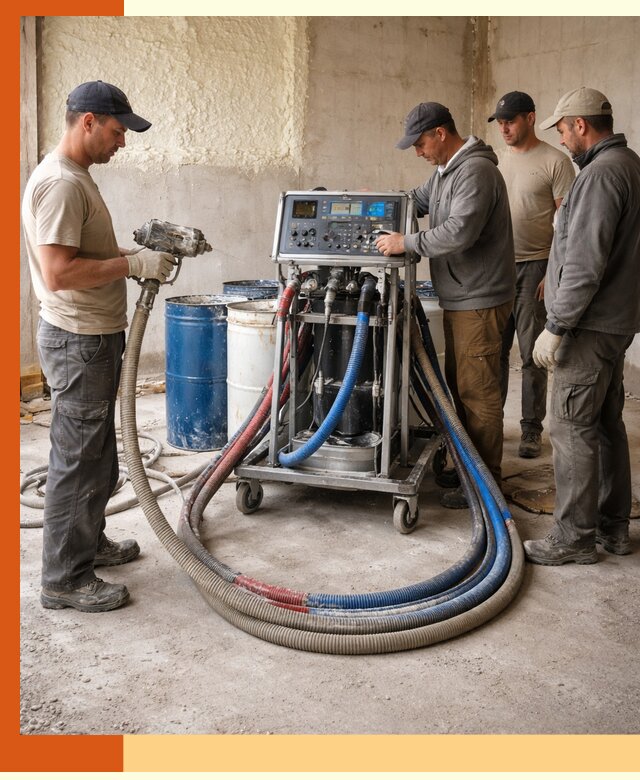 Аренда установки для напыления ППУ в Елабуге на выгодных условиях