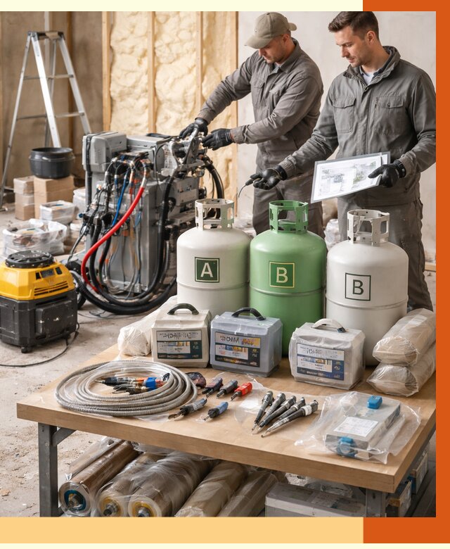 Продажа компонентов ППУ с консультацией в Елабуге от 4254 руб. | ТепломастерЛбг